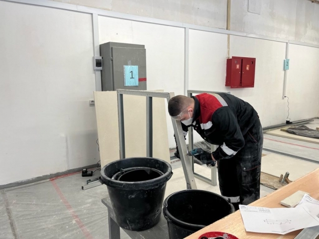 Региональный этап Всероссийского чемпионата юного движения по профессиональному мастерству по компетенции «Сухое строительство и штукатурные работы» Региональный этап Всероссийского чемпионата юного движения по профессиональному мастерству по компетенции «Сухое строительство и штукатурные работы»