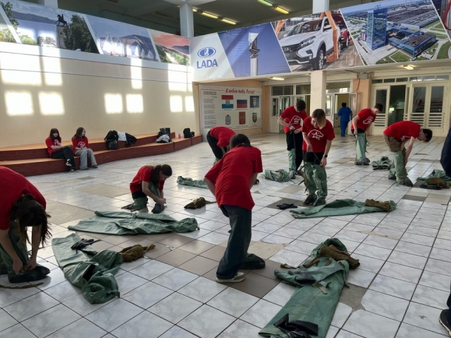 Муниципальный этап Всероссийской игры «Зарница 2.0».